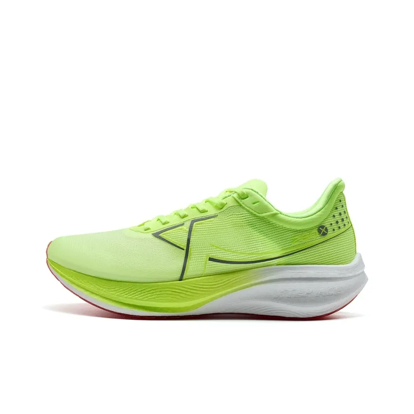 XTEP 260X 1.0 Running Shoes Men's Low Top Fluorescent Lime Green