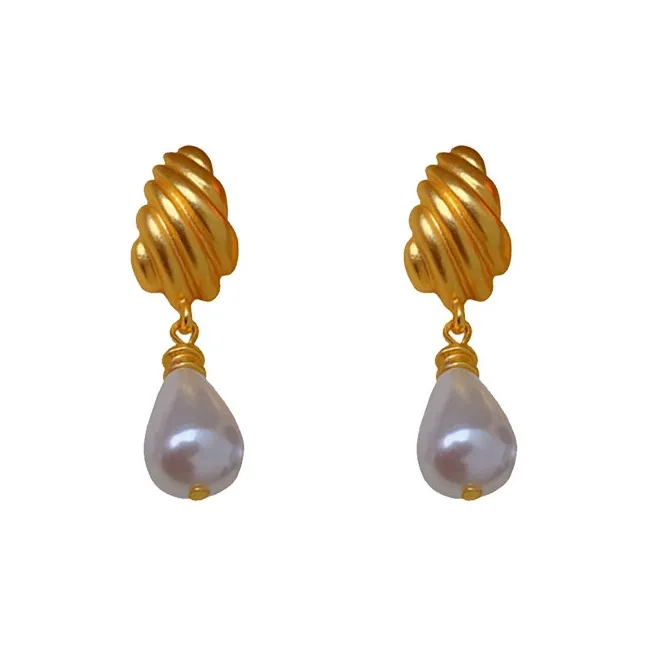 FEO Искусственная жемчужина Серьги Женские