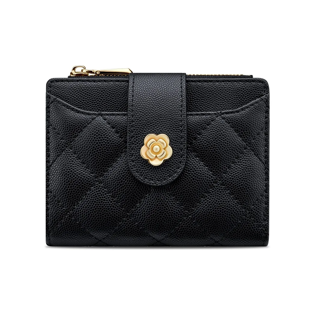 WilliamPOLO Cow Leather Coin Purse Women's Multicolor