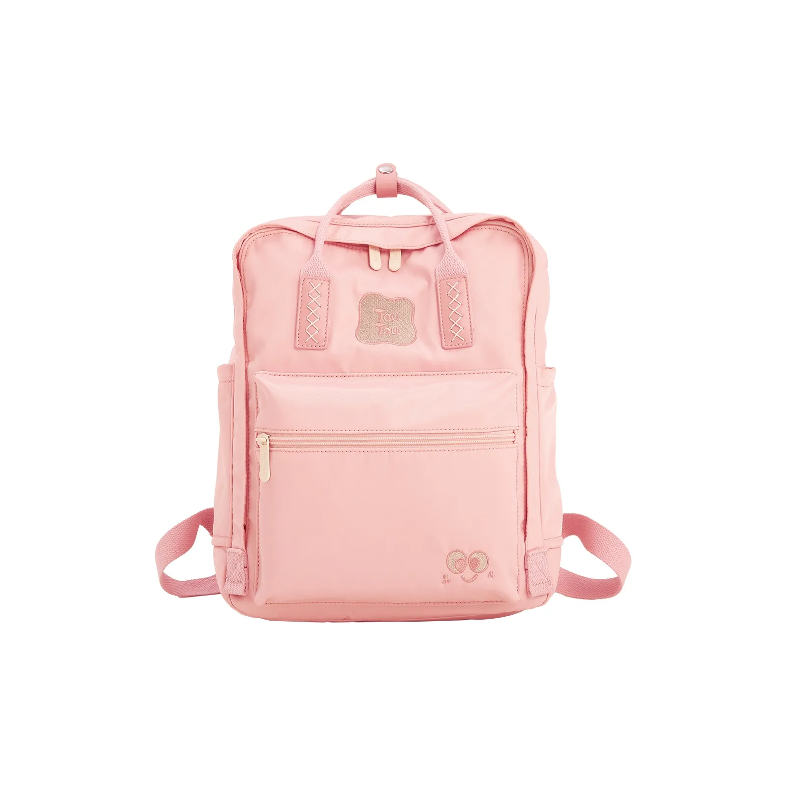 TOUTOU Fabric Backpack Regular Women's Soft Light Pink