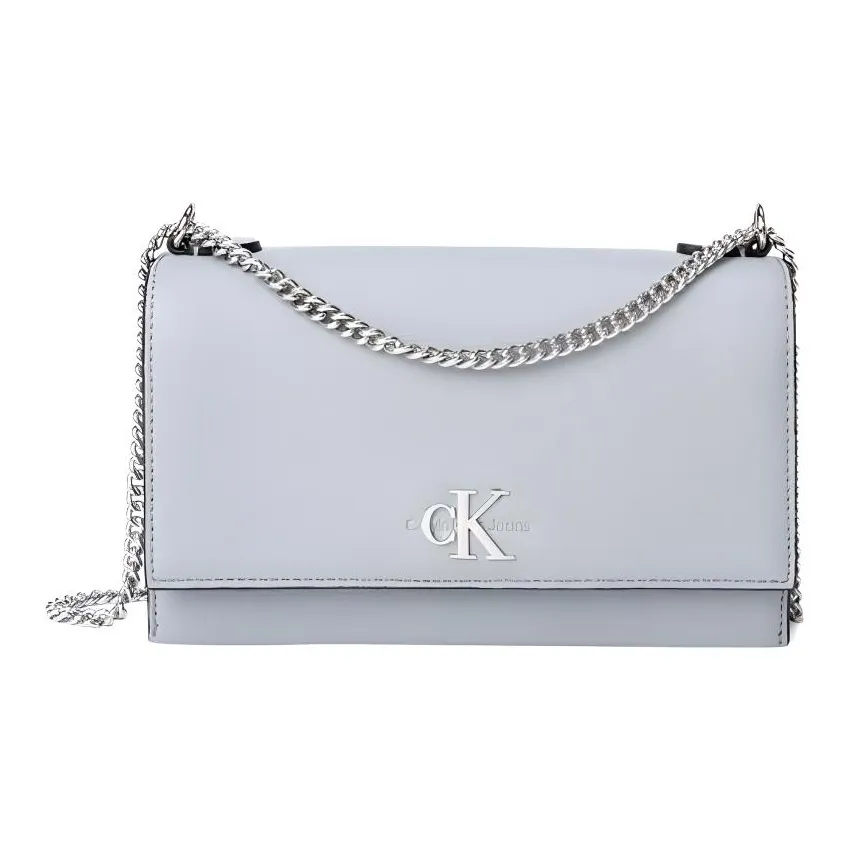 calvin Watch KLEIN Synthetic Material Shoulder Bag, Crossbody Bag Women's Blue