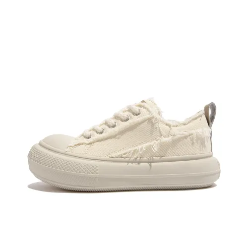 TUOPIN Pie Shoes Кроссовки для скейтбординга Низкие Бежевые Женские