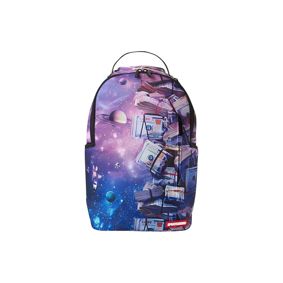 SPRAYGROUND Fabric Backpack Trumpets Unisex Purple
