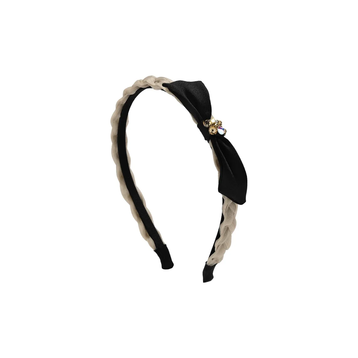 ROYALSASA Шелковый шифон Ободки для волос Женские