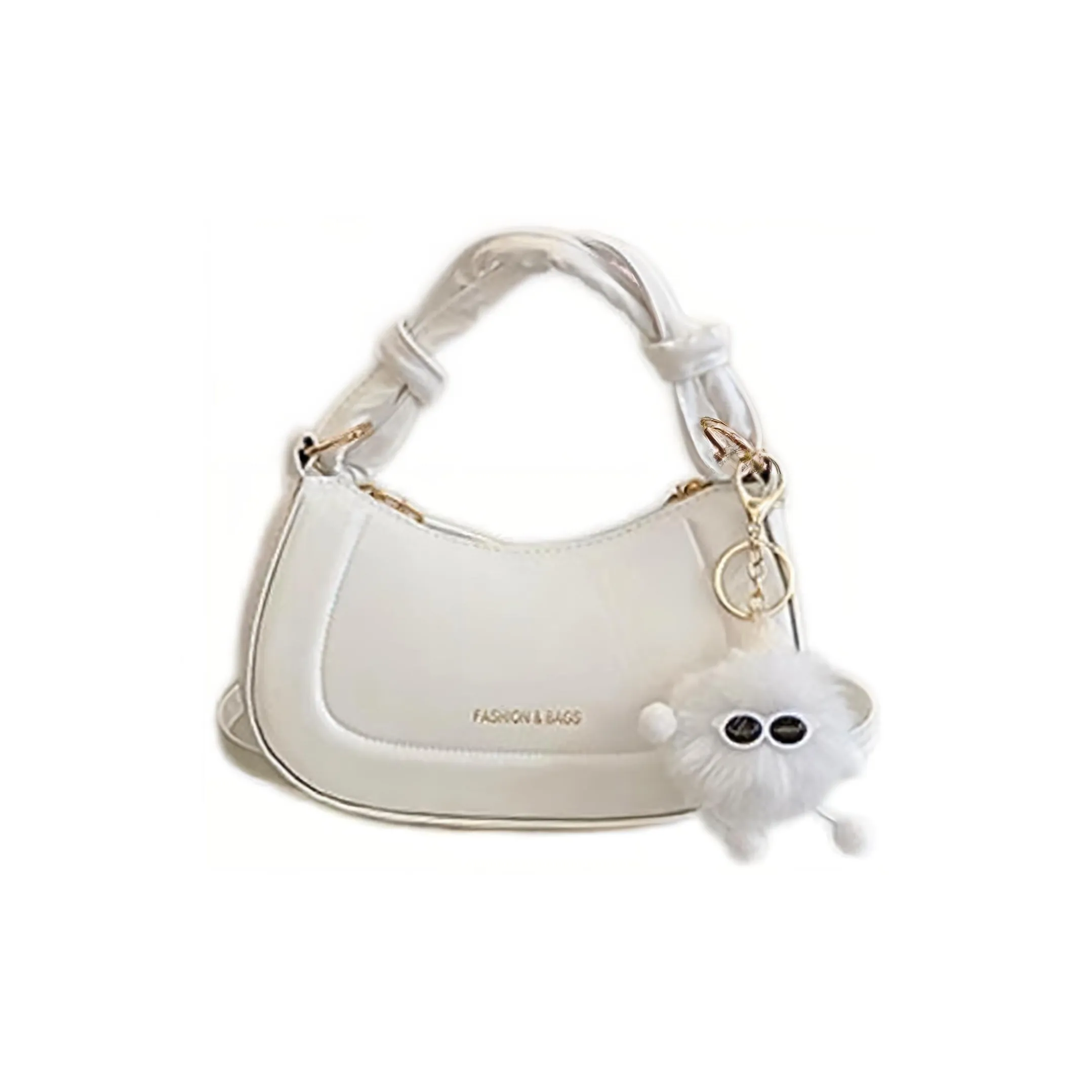 Boniu ПУ (полиуретан) Седло Сумка Сумка через плечо Сумка Обычная Женская Экрю Хаки Коричневый