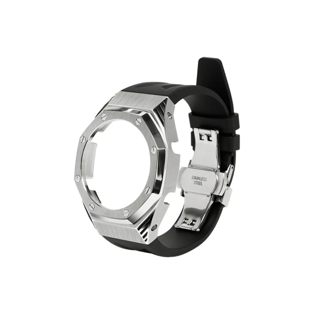 Keppot Protective Case Casio Stainless Steel Case Material GA 2100 GA 2110 GA B2100 GM 2100