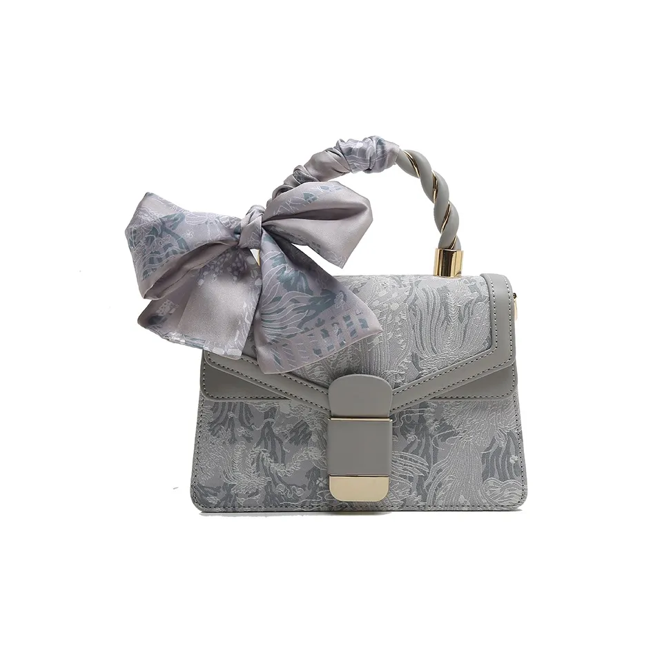 Carit Koty Полиуретан Сумка Маленькая Женская Розовая Серая