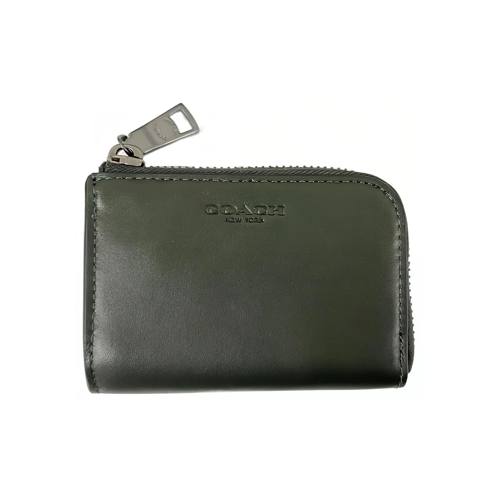 Black Printed Coach In Cotton Blend Man