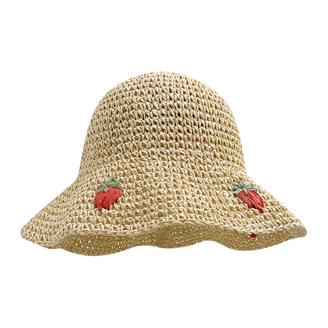 CMFY Straw Woven Bucket Hats Women's