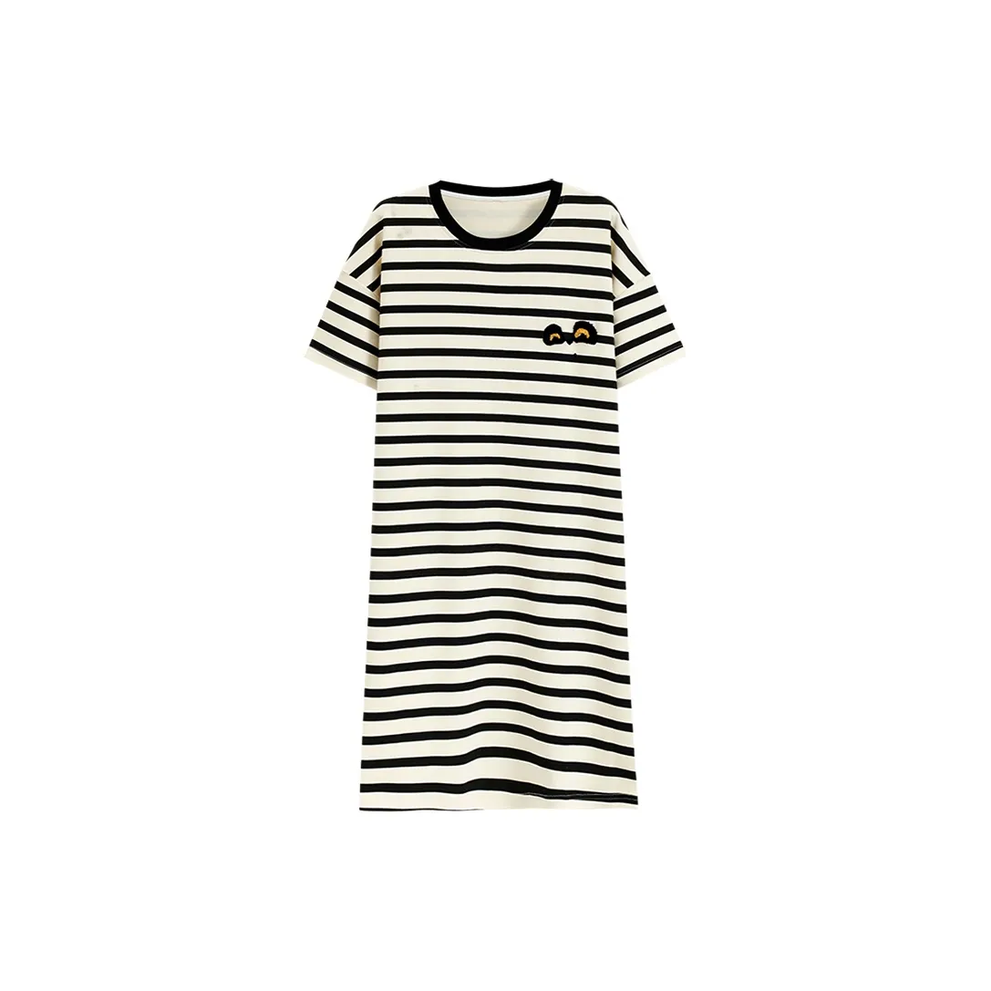 Tianmicat Nightgown Women's Gray