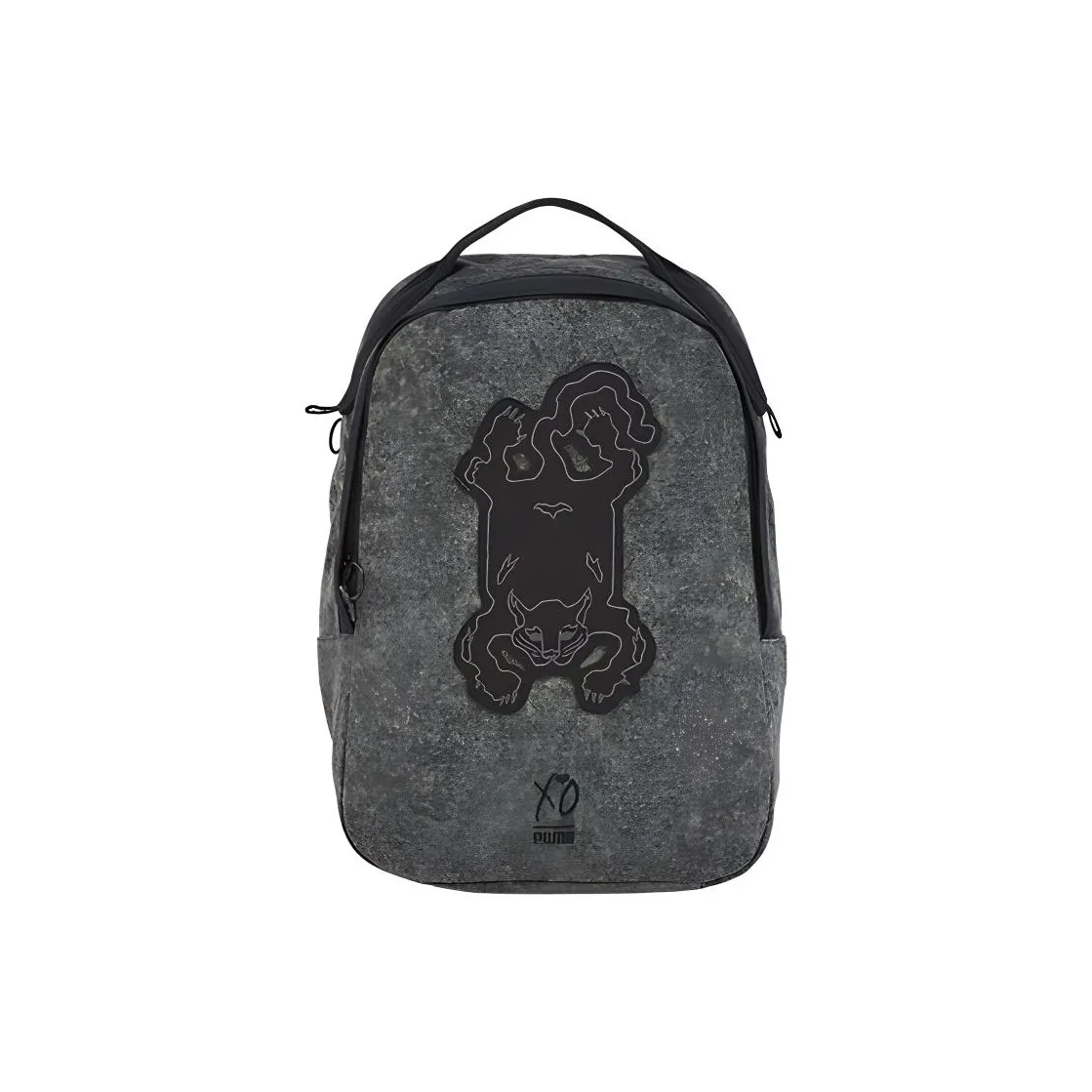 PUMA XO Collaboration Polyester Backpack Regular Men's Black Acid Wash