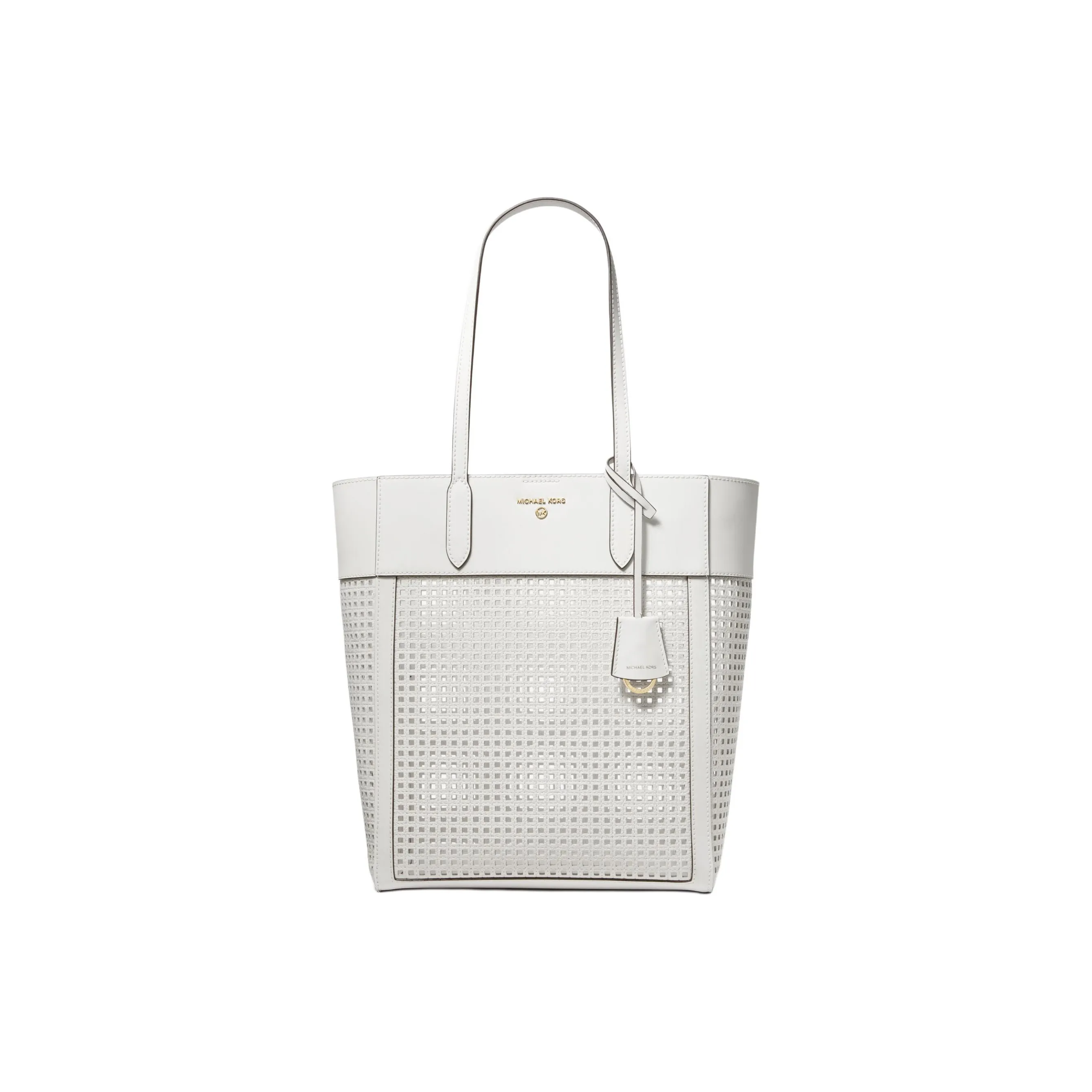 MICHAEL KORS Sinclair Искусственная кожа Сумка через плечо Средняя Женская Белая