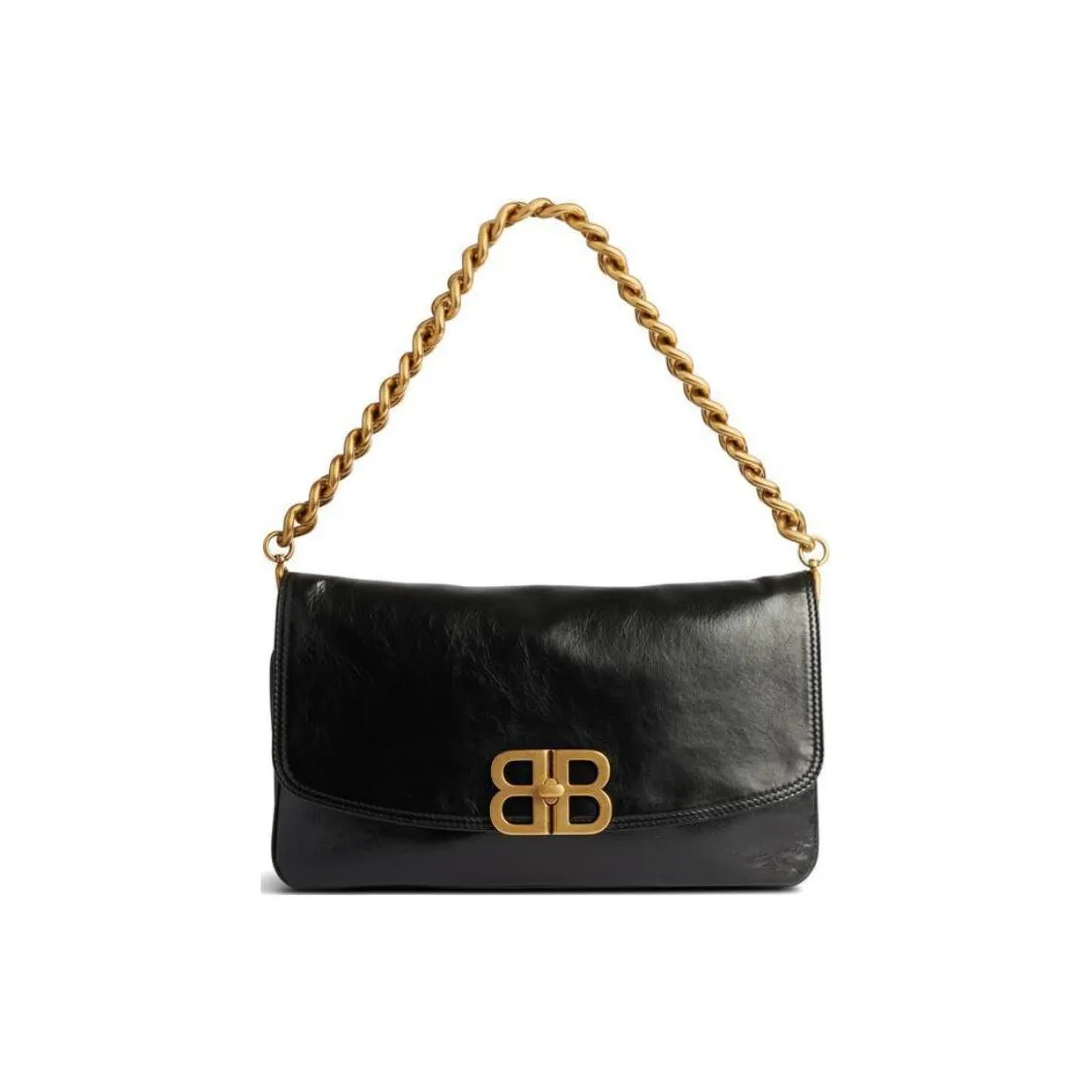 Balenciaga Bb Soft Medium Flap Shoulder Bag