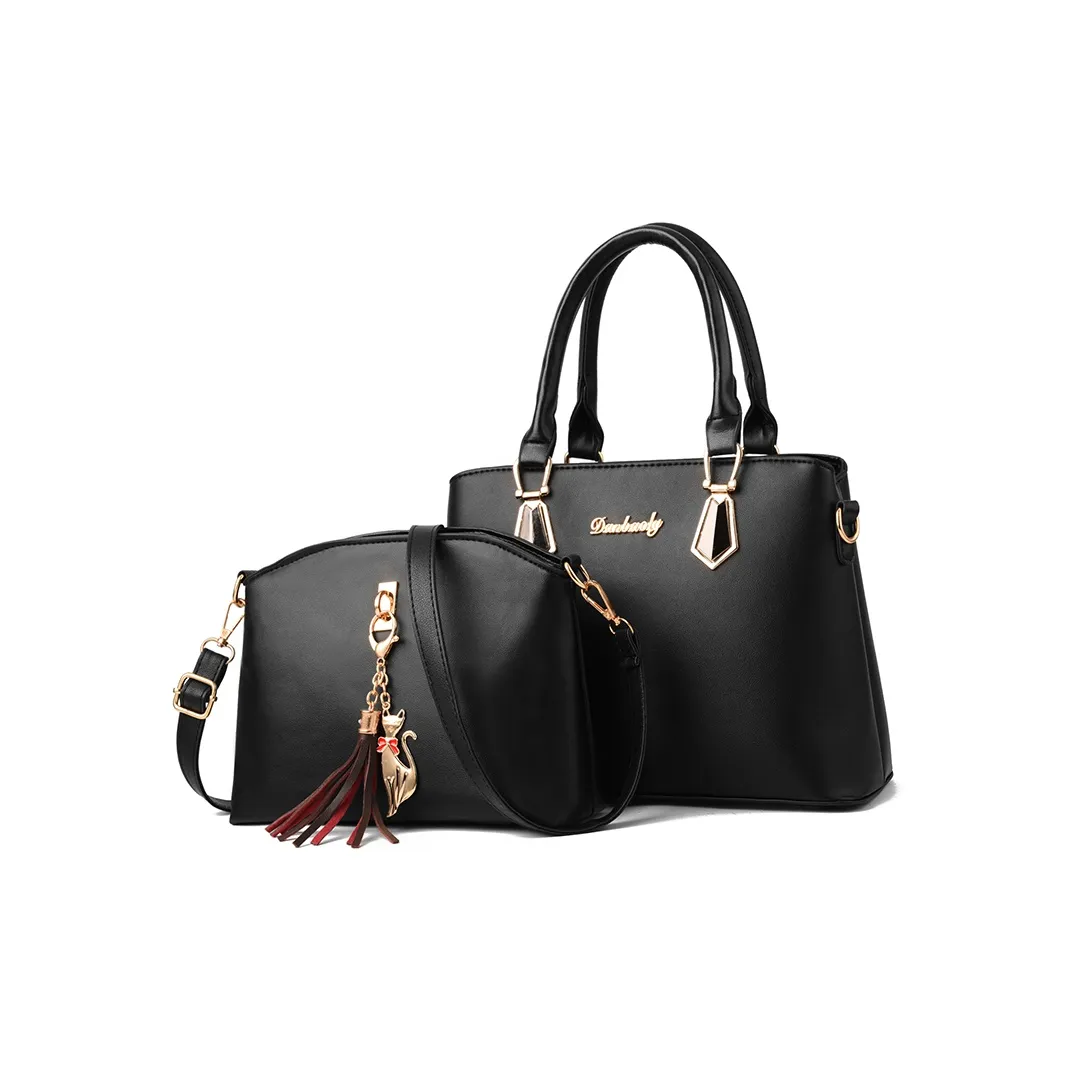 Dusen Kangaroo ПУ (полиуретан) Сумка через плечо Стандартная Женская Черный Бордовый Земляной Желтый Королевский Синий