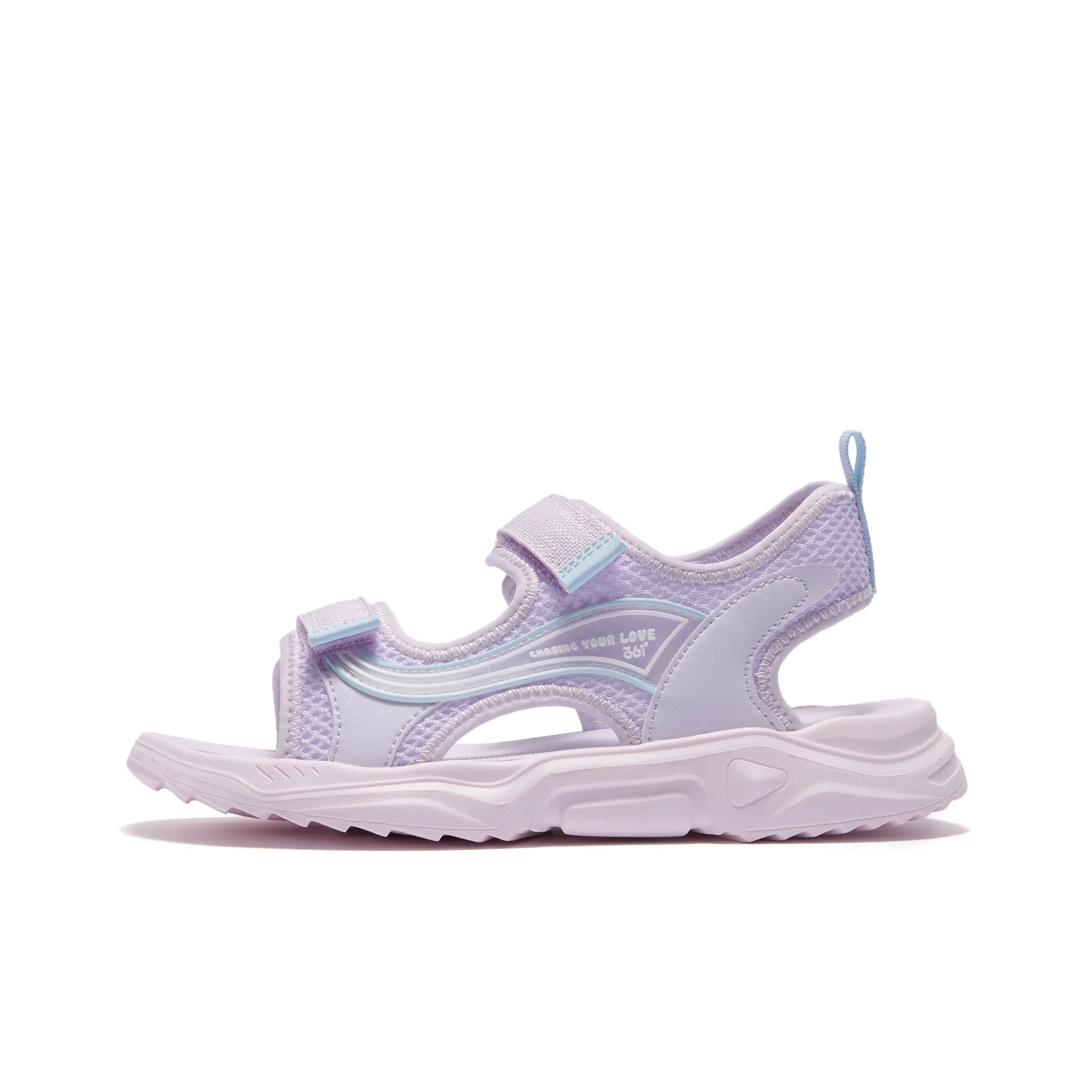 361°KIDS Дышащие Быстросохнущие Детские Сандалии Фиолетово-Синие