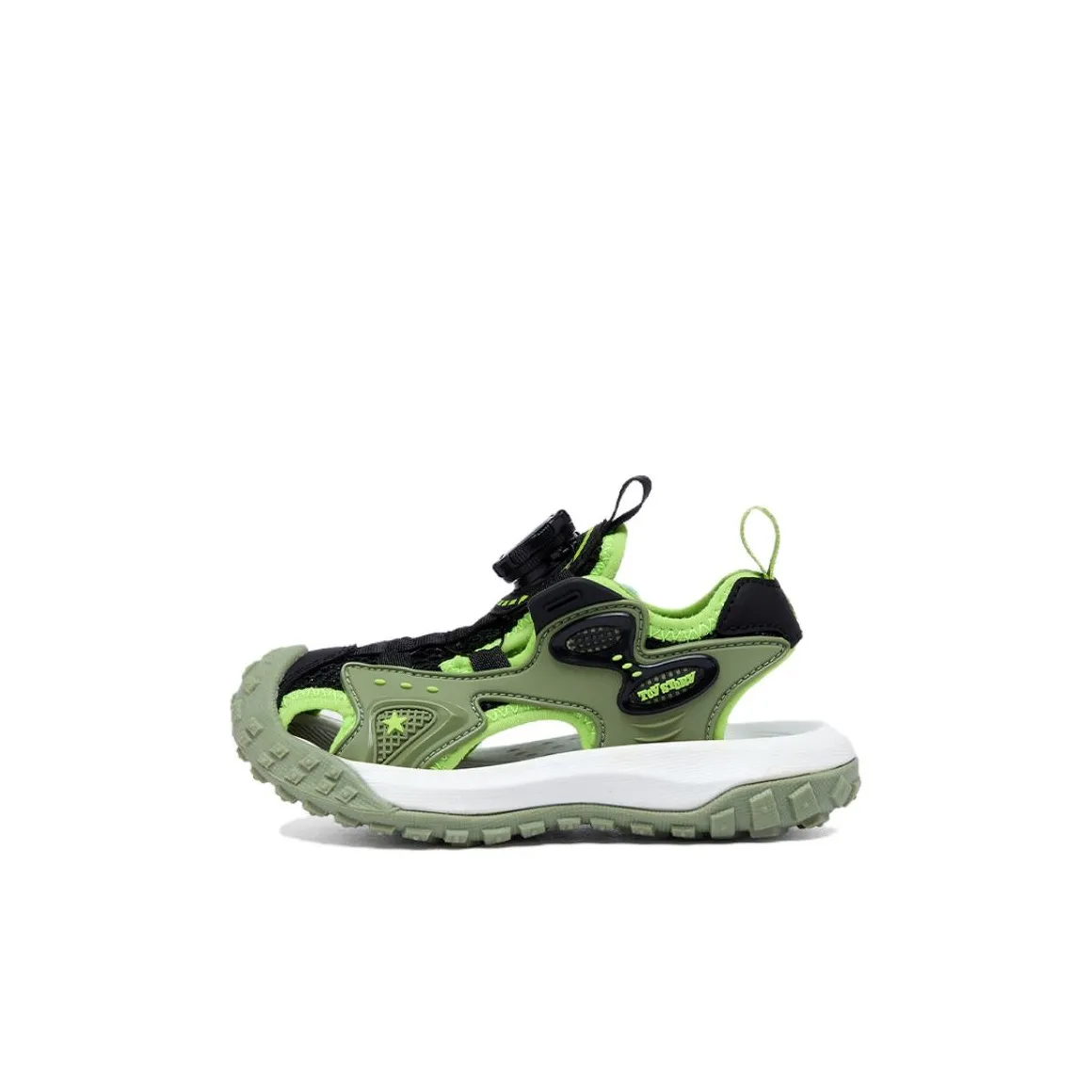 Disney Toy Story Series противоскользящие устойчивые к истиранию детские сандалии черного и зеленого цвета