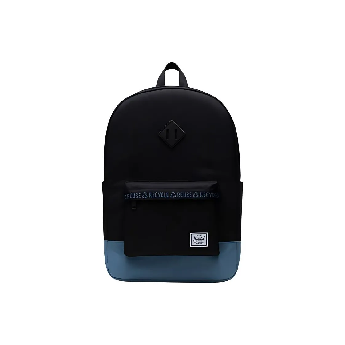 Herschel Переработанный материал Рюкзак Экстра-большой Унисекс Классический черный Приливный синий