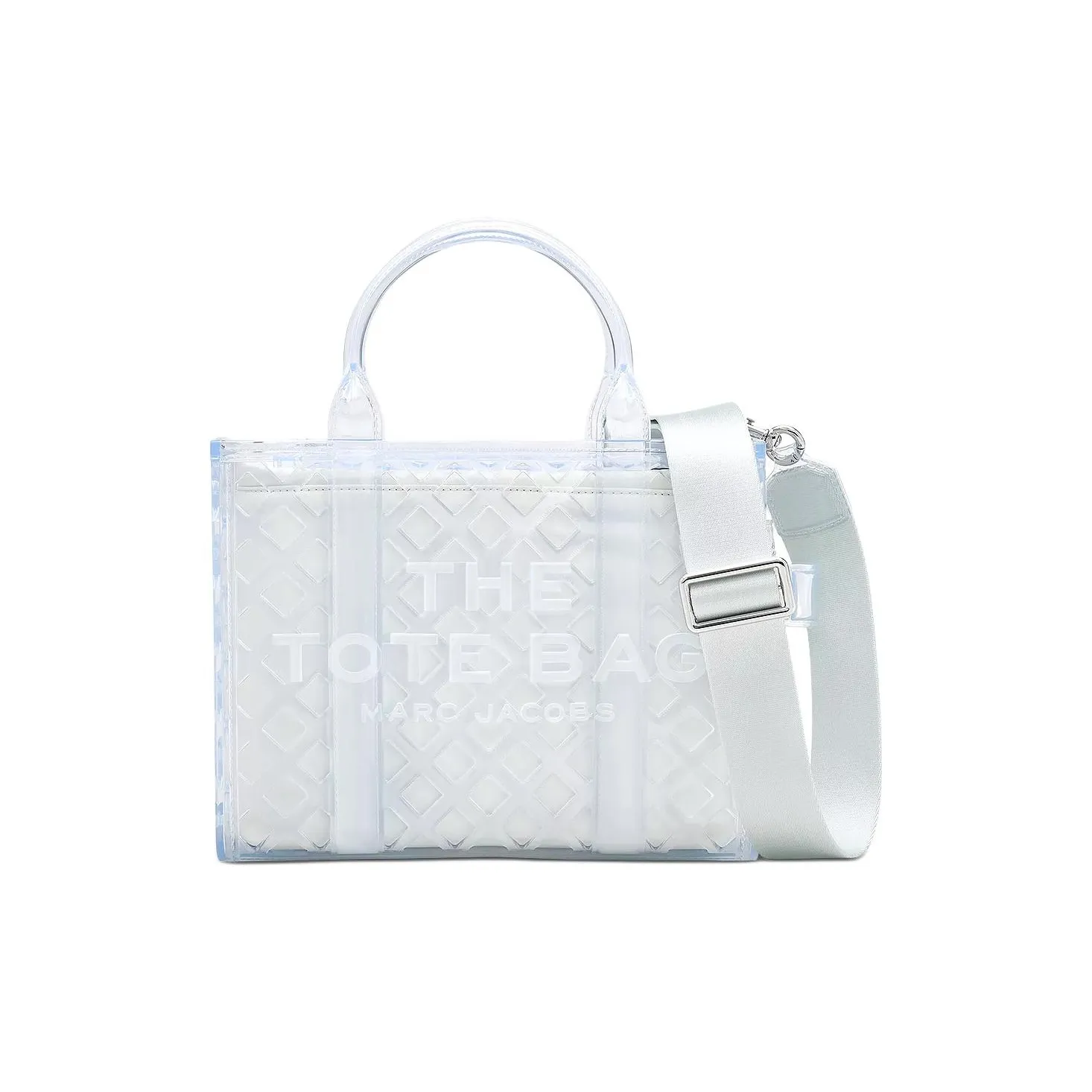 MARC JACOBS ПВХ Сумка через плечо Сумка Маленькая Унисекс Белая