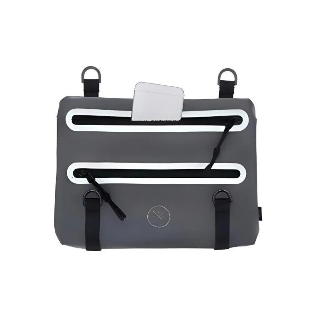 Лайнер Полиуретан Полиэстер Сумка через плечо Стандартная Унисекс Черный Серый