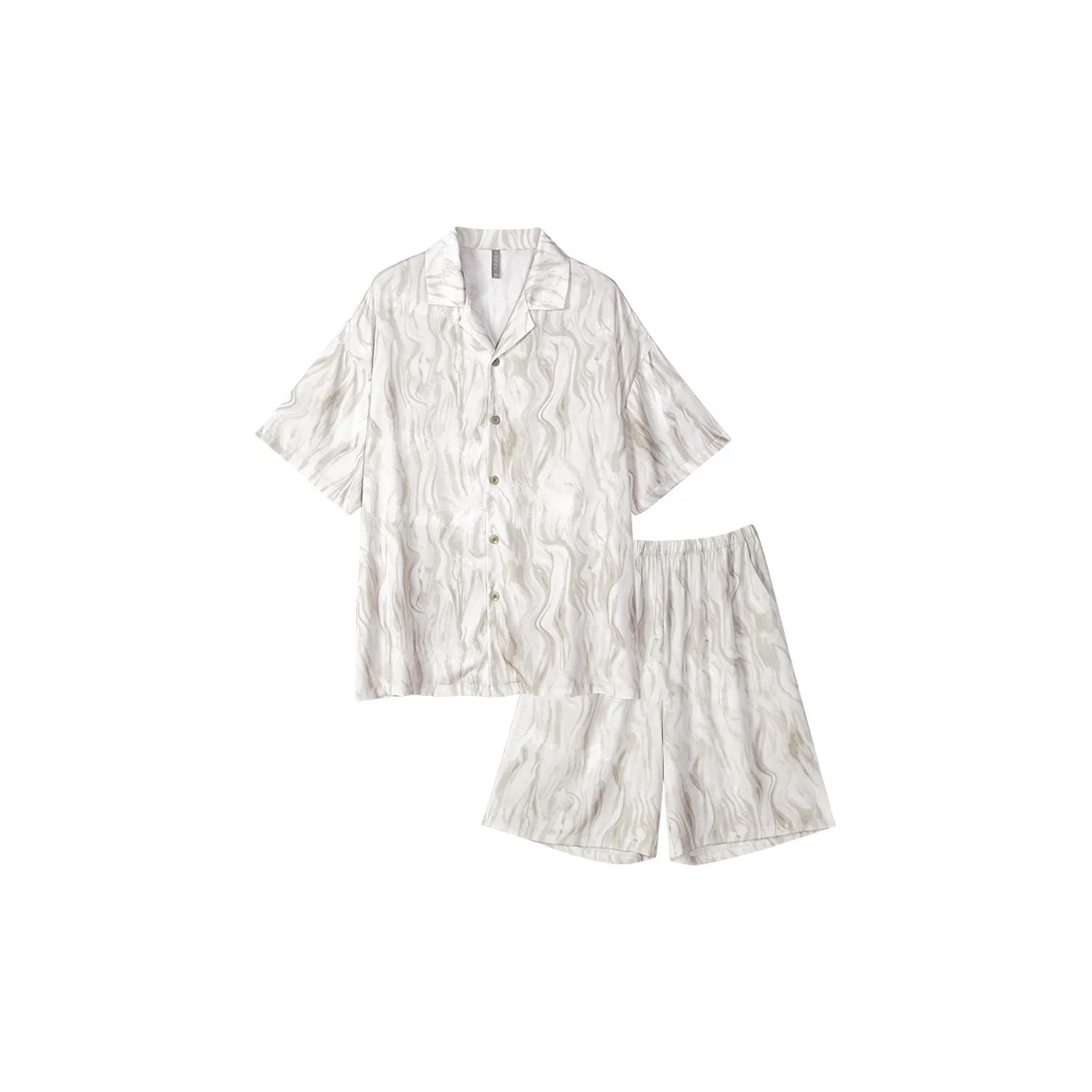 Same Language Пижамный комплект Женские Daylight Белый Красный Ink Smoke