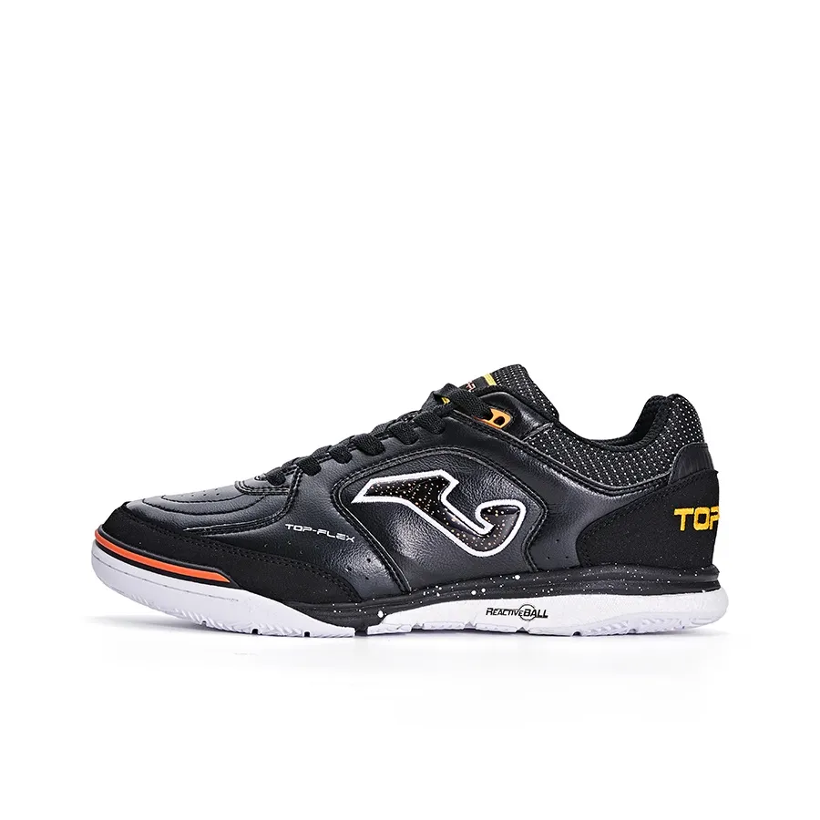 Joma Indoor Anti-Slip Wear-Resistant Soccer Shoes Men's Black