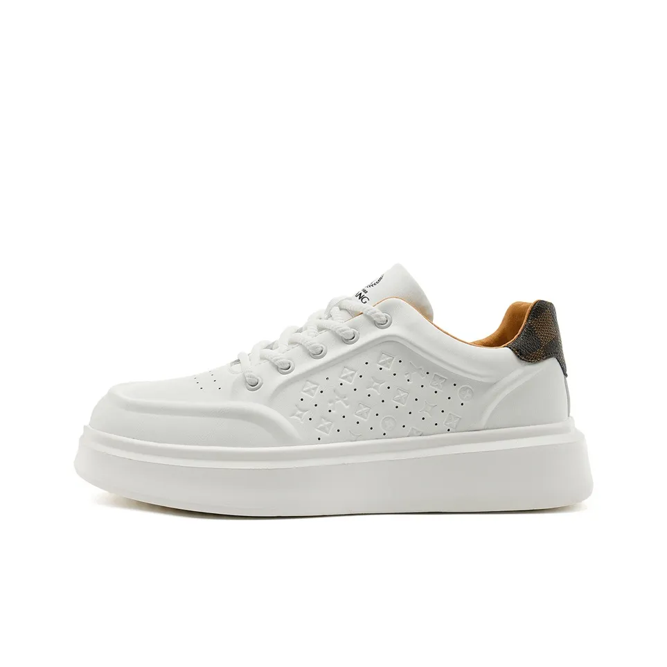 AOKANG Height Increasing Lightweight Breathable Low-Top Skateboard Shoes Men's Box