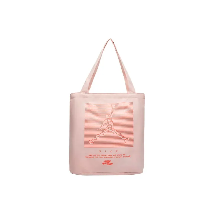 Джордан Полиэстер Тоут Сумка Сумка для покупок Сумка через плечо Женская Светло-розовая