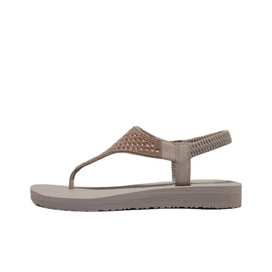 Skechers One Ремешок Сандалии Женские Тауповые