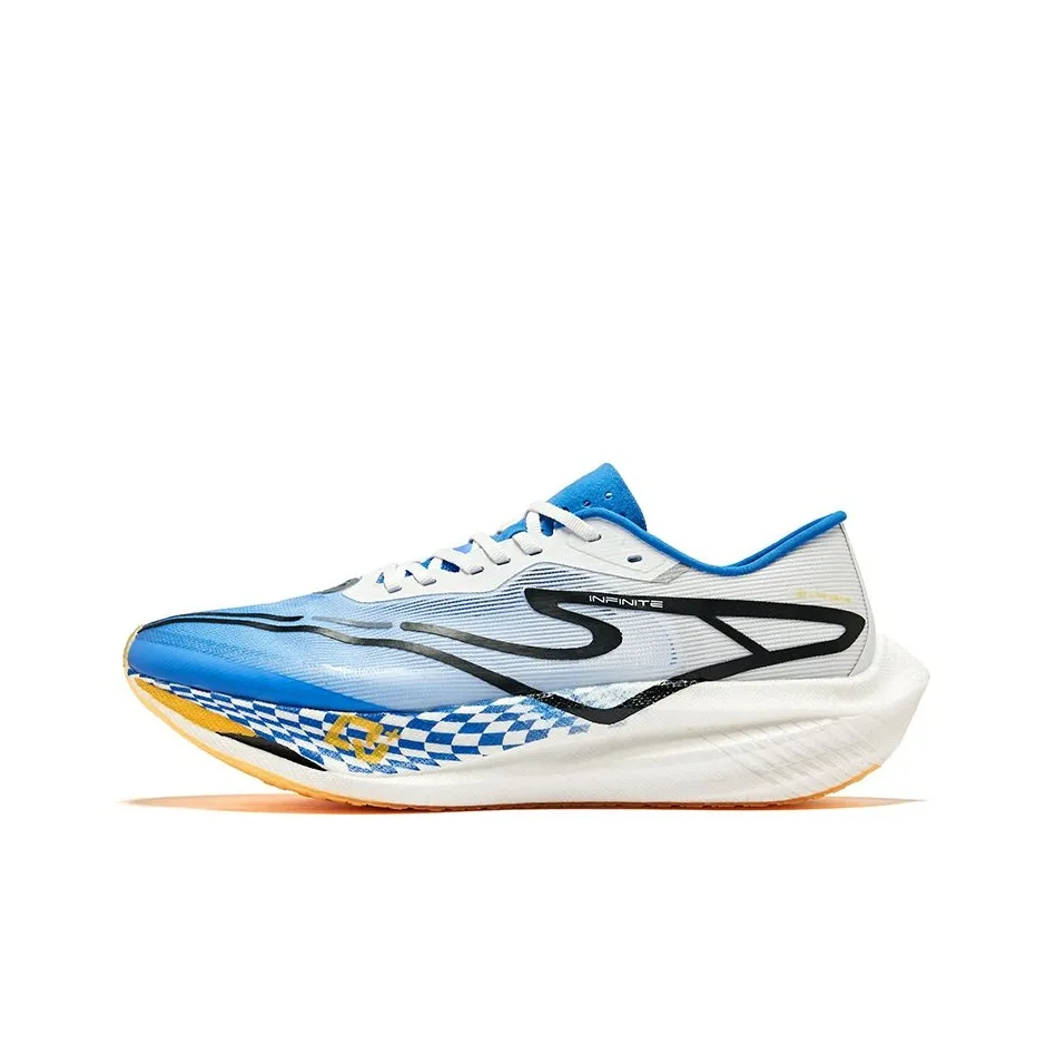 HAIER BROS x Erke Zhijing 2.0 Cushioning Rebound Low Top Carbon Plate Running Shoes Men's Brother Matching Colors