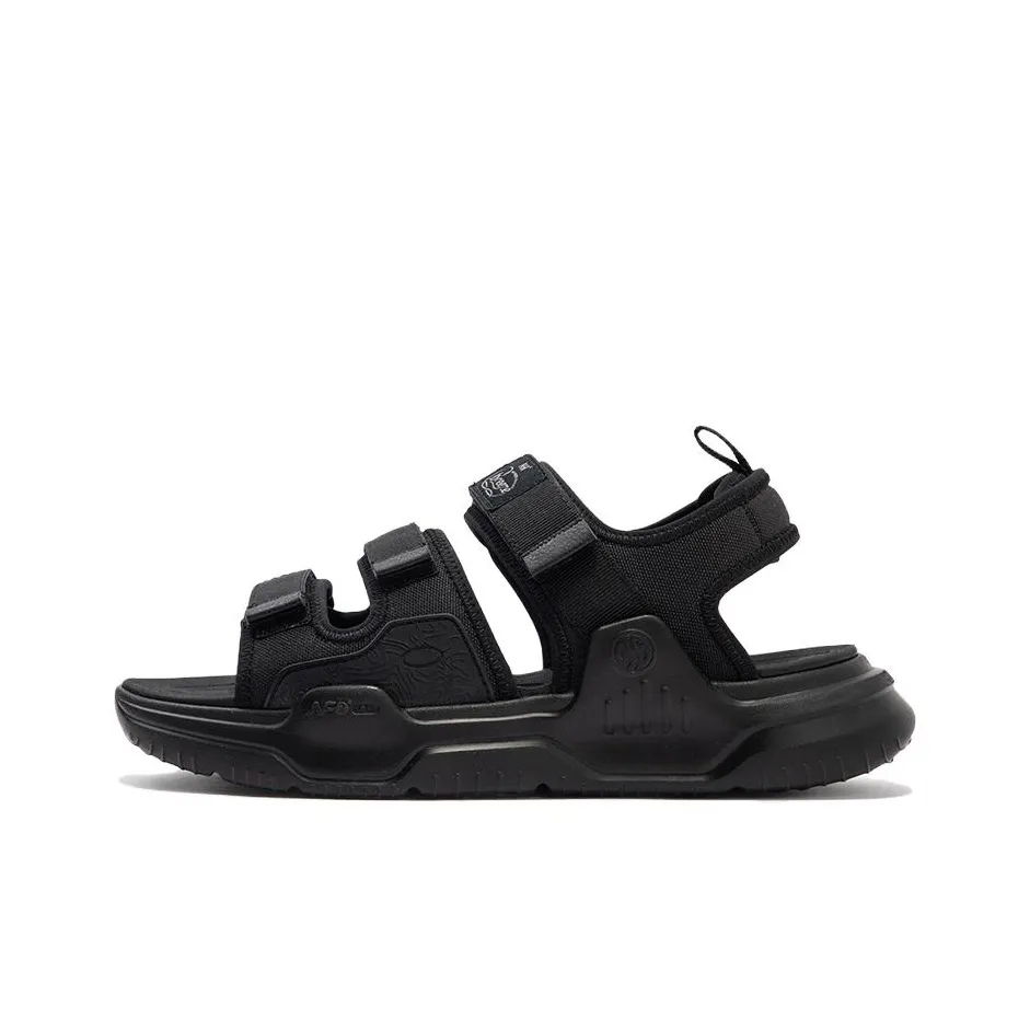 361° Пляжные сандалии Мужские Обсидиан Черный