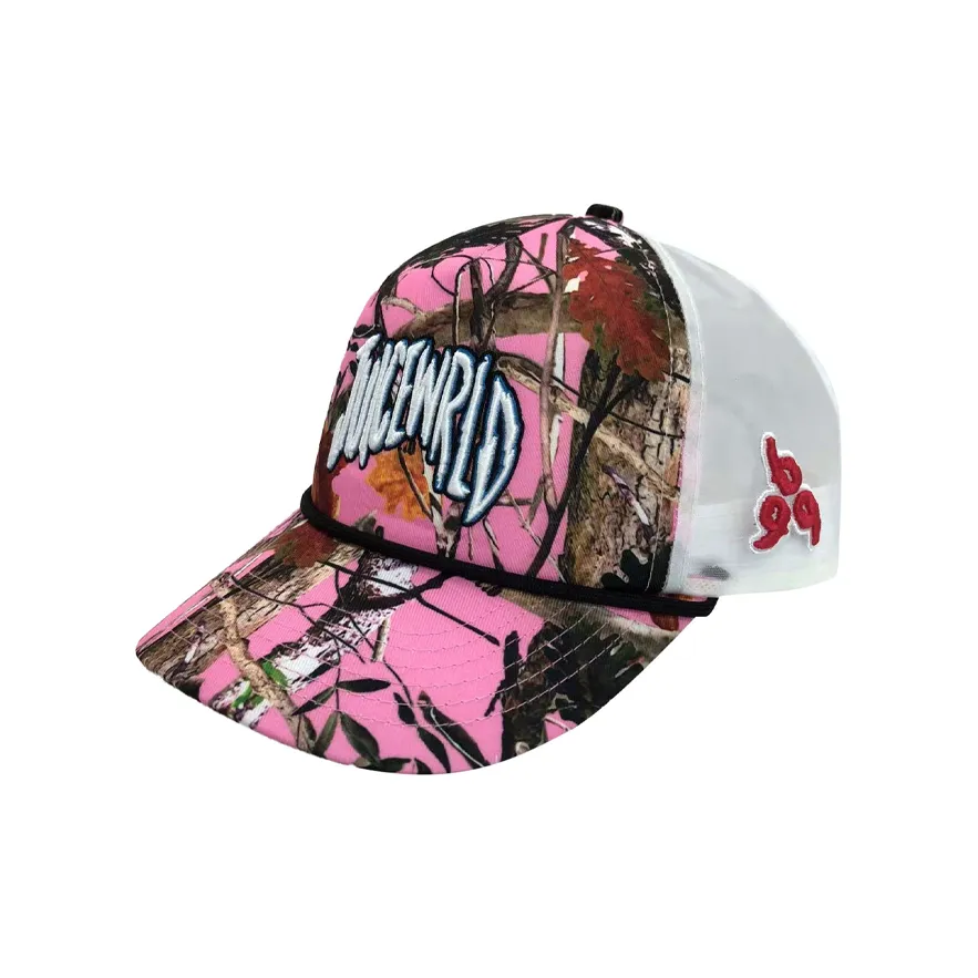 Juice Wrld Cotton, Polyester Baseball Caps Unisex Pink