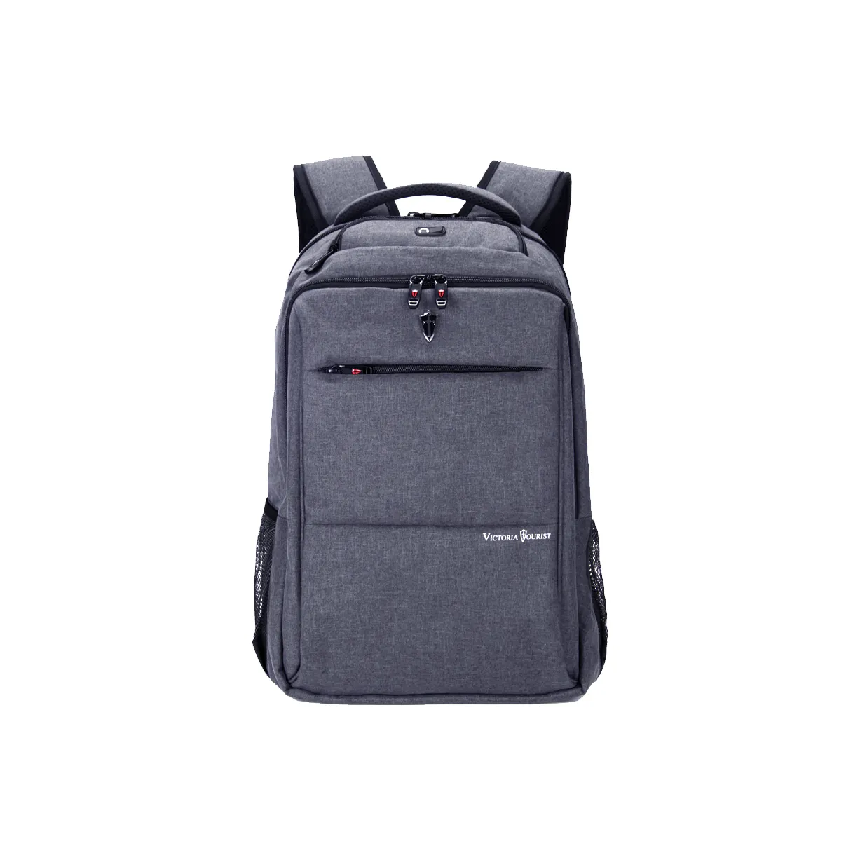 Victorian Traveler Nylon Backpack Men's Gray/Black/Blue