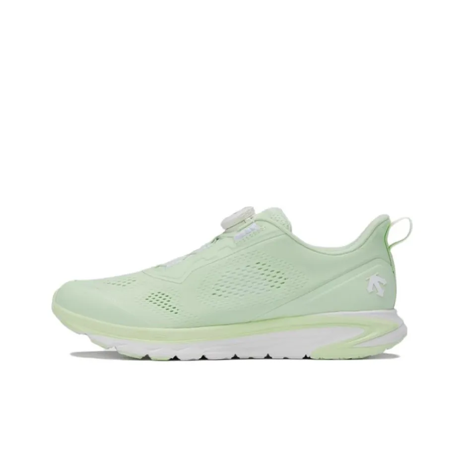 DESCENTE RUNNING Anti Slip Wear Resistant Low Top Casual Shoes Women's Mint Green