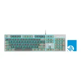 블랙 그레이 [표준 사이즈 Edition] + 블루 로고 마우스 패드