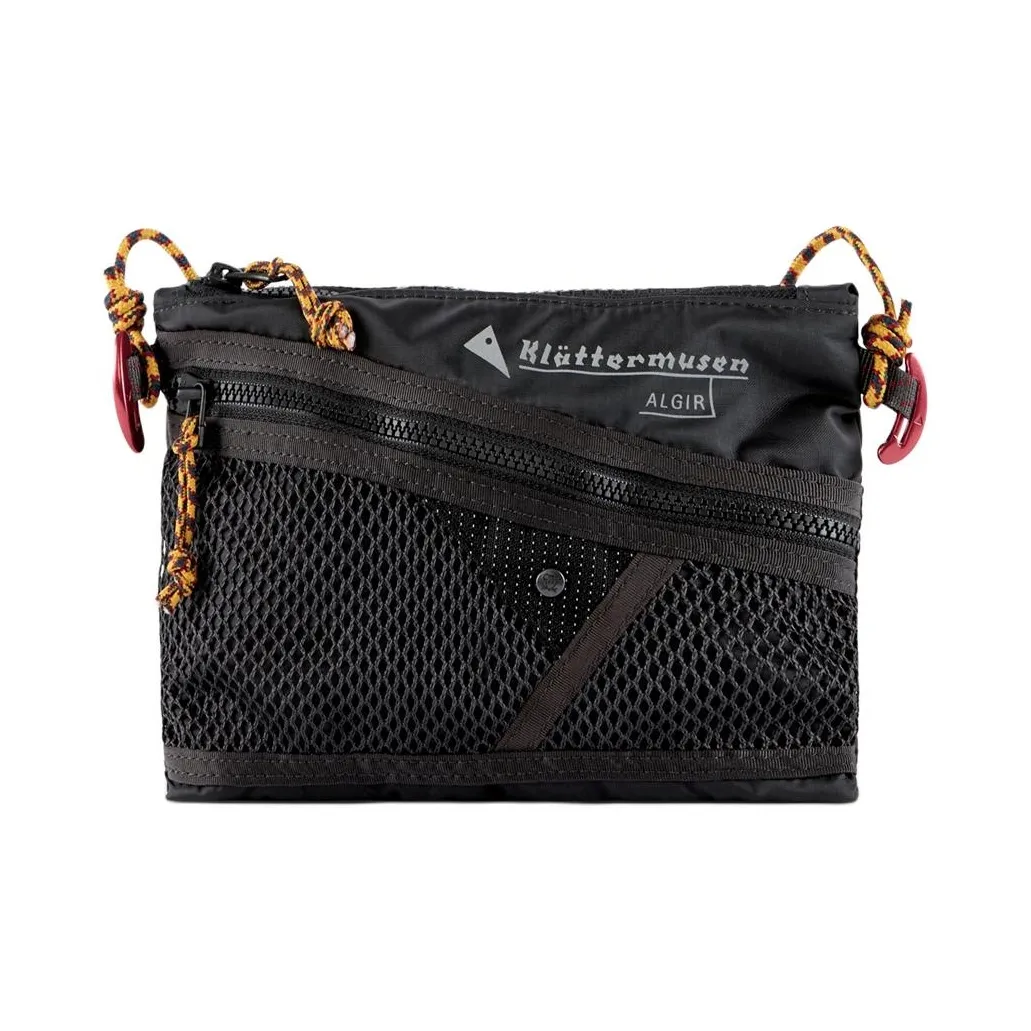 KLATTERMUSEN Большая сумка через плечо сумка для активного отдыха переработанный полиамид черный унисекс