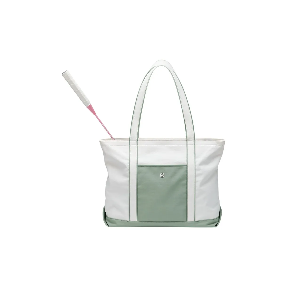 GOLF Fabric Shoulder Bag Women's Smoke Green/Sandstone Apricot