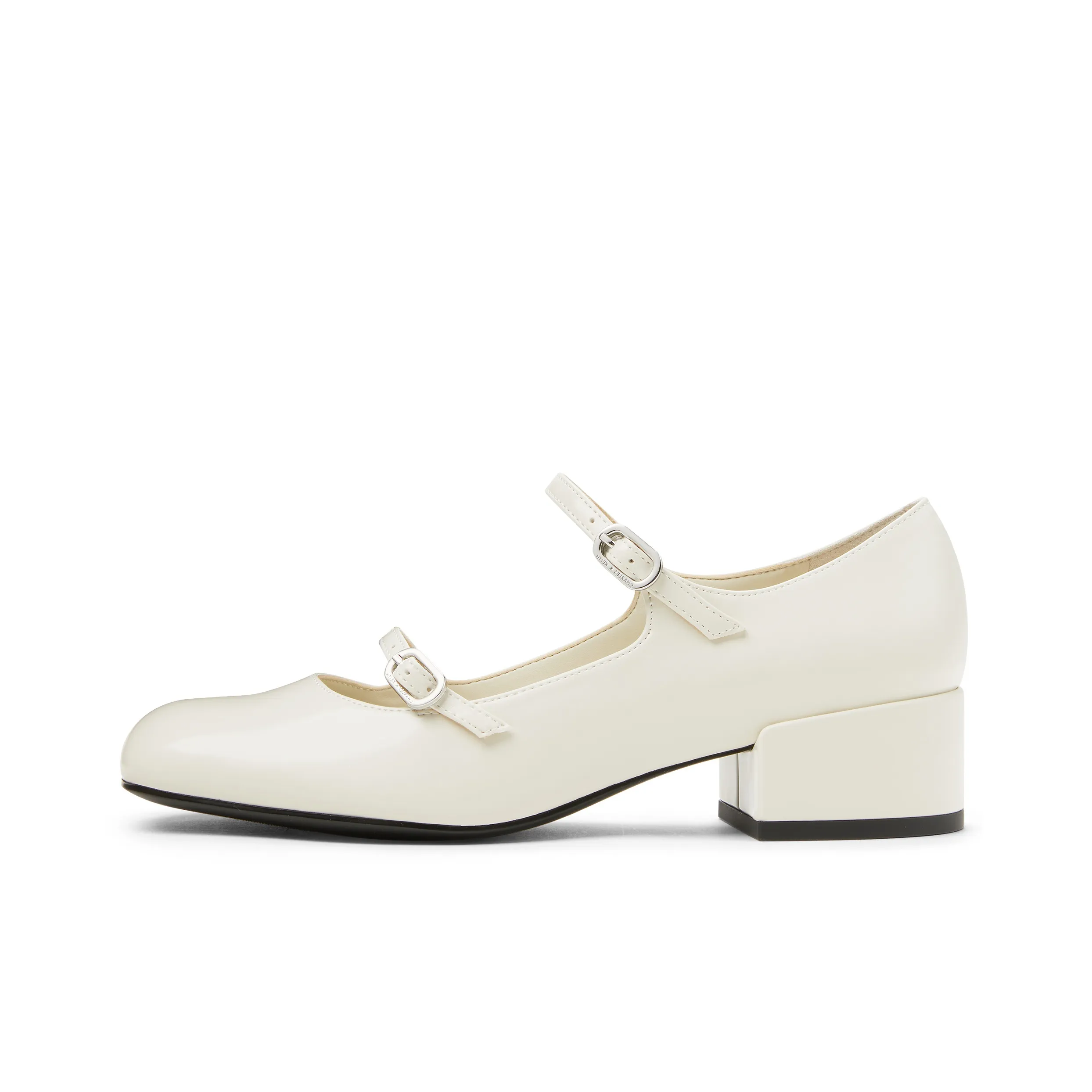 CHARLES KEITH Маленькие туфли Mary Jane с грубым каблуком 4,1 см женские
