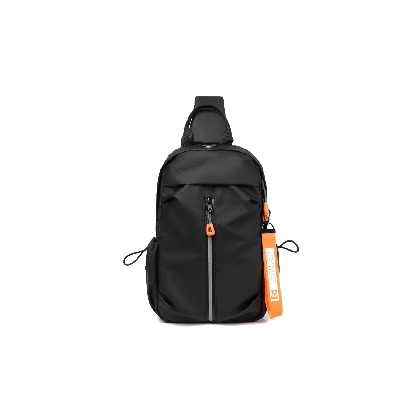 Венерабрахма Устойчивая к истиранию ткань Одно плечо Ручная сумка Сумка через плечо Сумка-слинг Средний Мужская Черная Серая