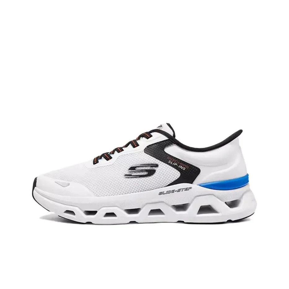 Skechers Sport Low Top Casual Running Shoes Men's White