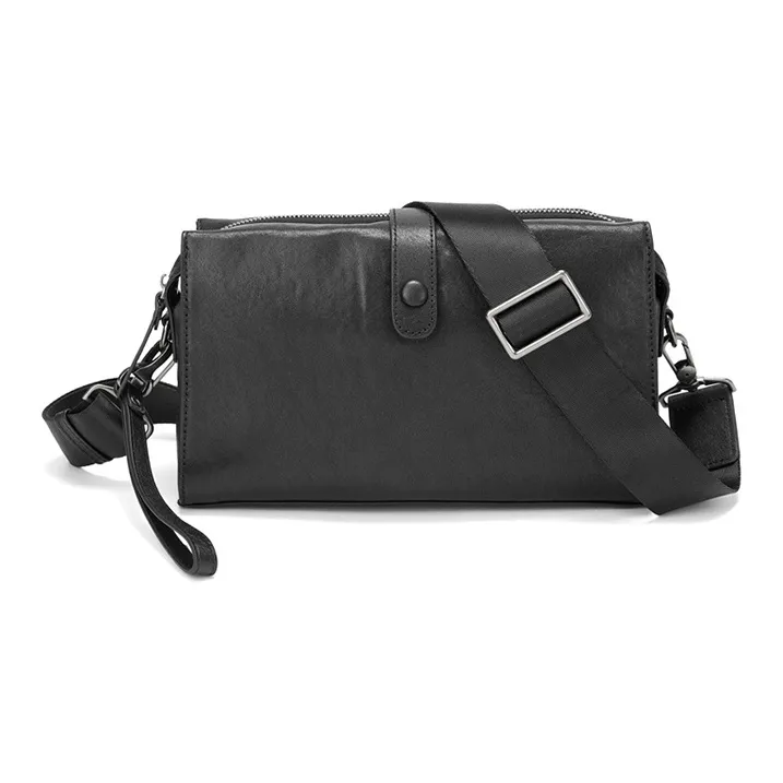 DOSRFINI Сумка через плечо из натуральной коровьей кожи Мужская