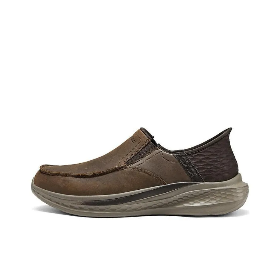 Skechers MENS USA Low Top Casual Shoes Men's Dark Brown