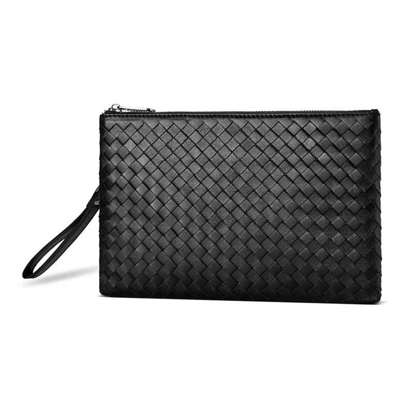 DOSRFINI Овчина Клатч Стандартный Мужской Черный