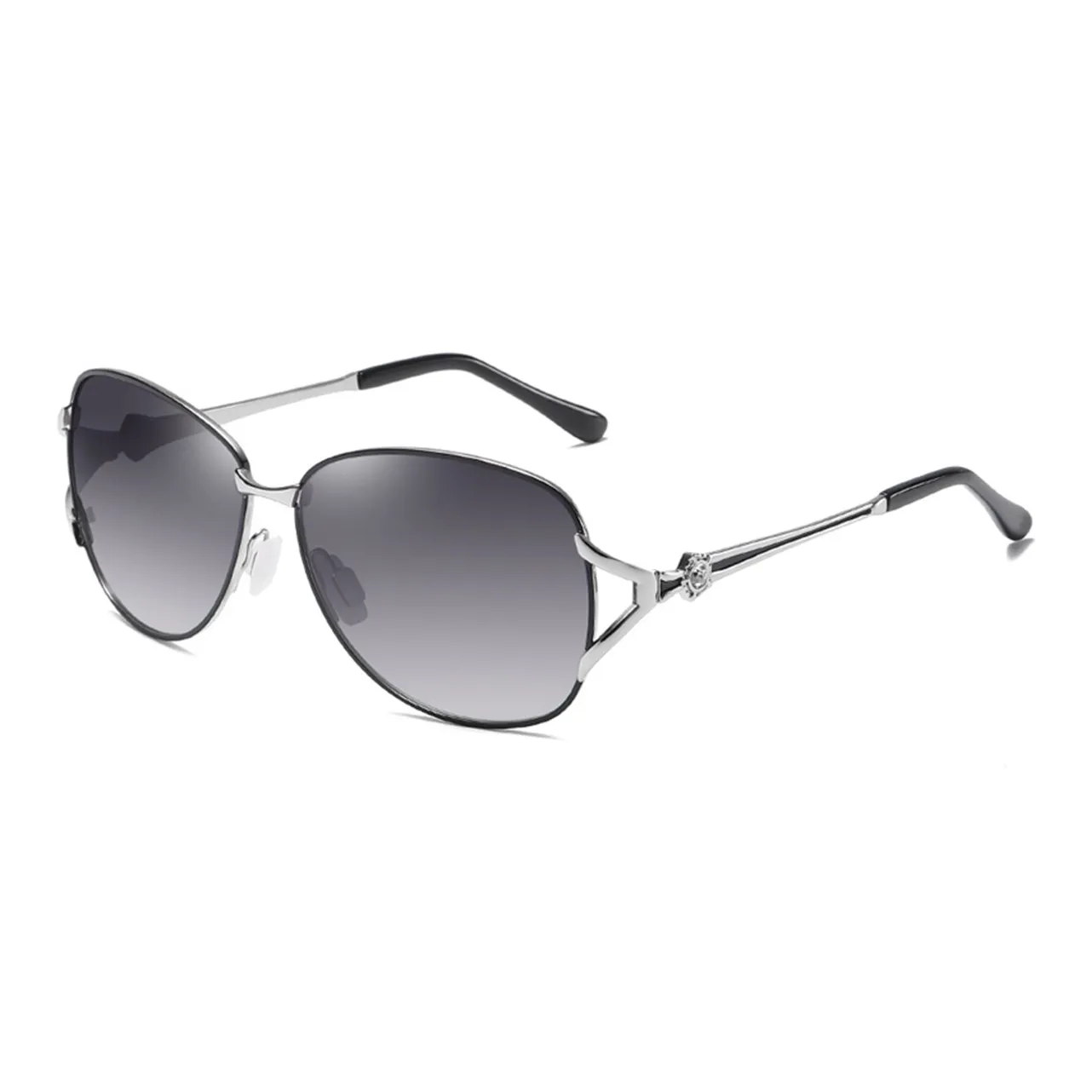 PRETTYALLUSION OVAL SUNGLASSES Женские