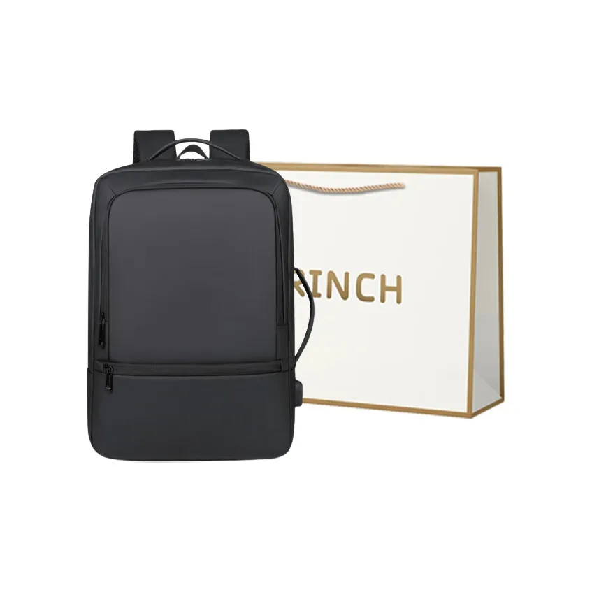BRINCH Мембранный Рюкзак Обычный Мужской Черный Серый
