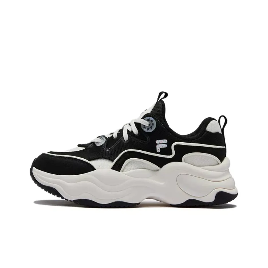 FILA FUSION BUBBLE CVS Bubbles Shoes Low Top Casual Shoes Women's Black White
