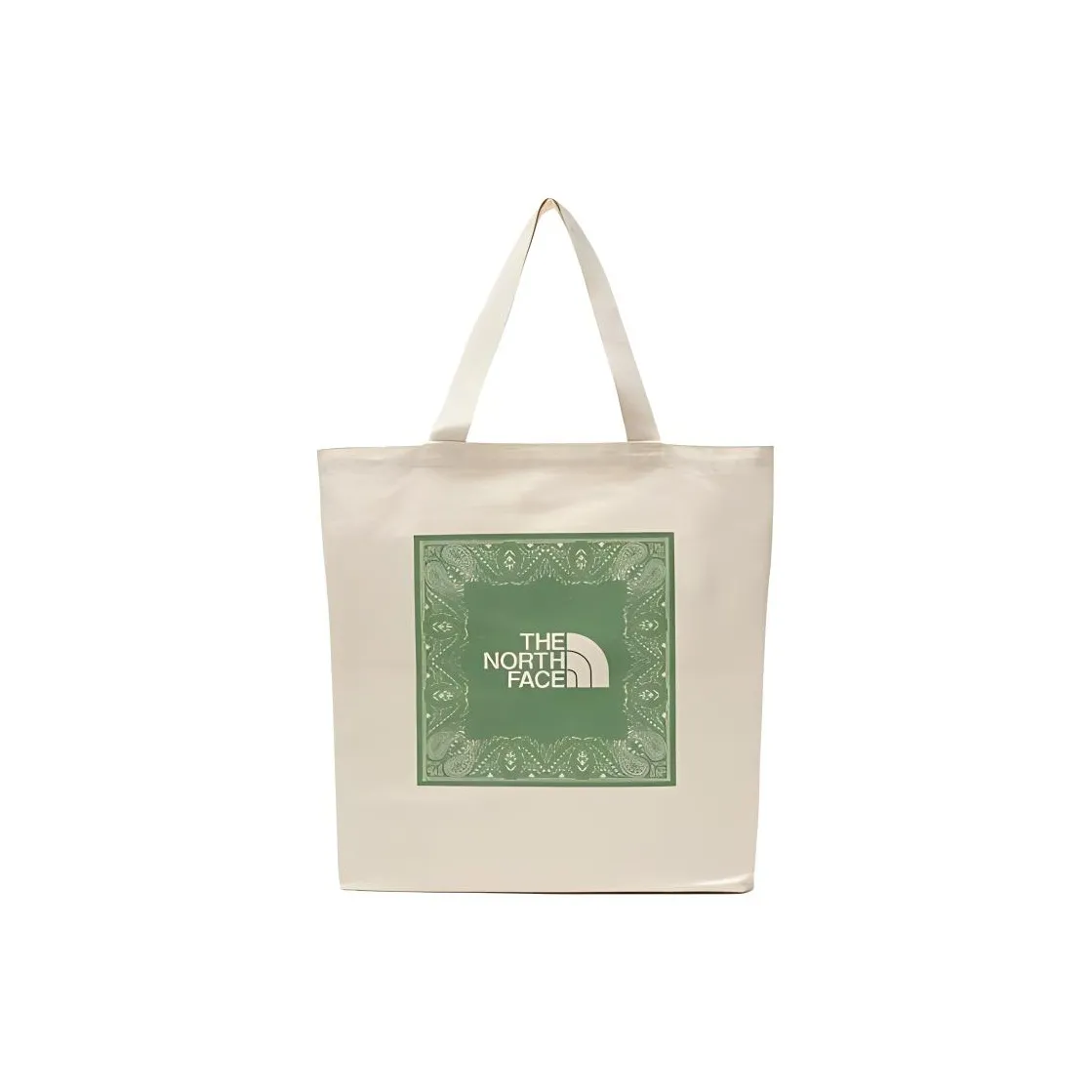 THE NORTH FACE Tote Bag, Shopping Bag, Canvas Bag, Handbag, Outdoor Bag Canvas Green Unisex