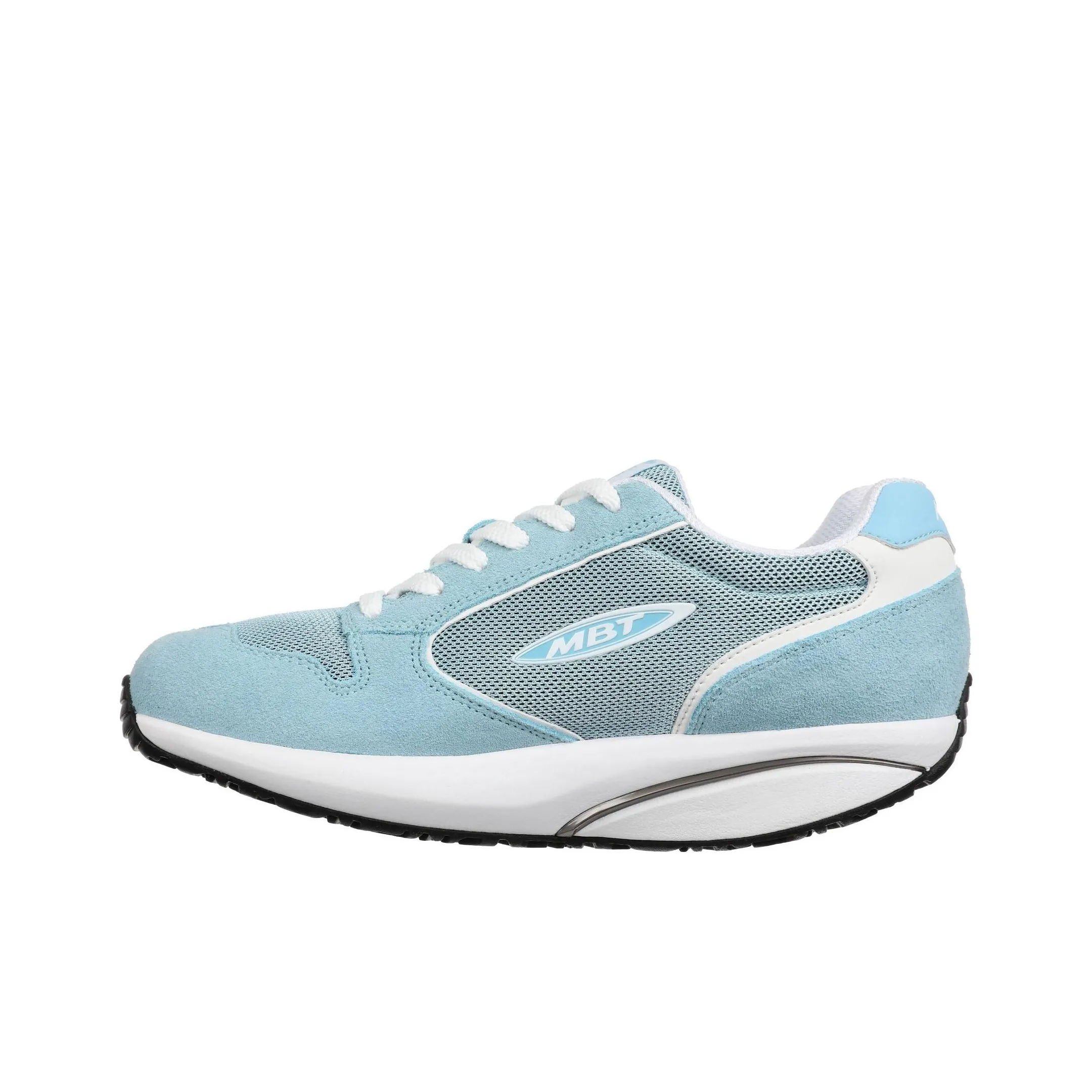 MBT Cushioned Slip Resistant Low Top Casual Shoes Women's Blue