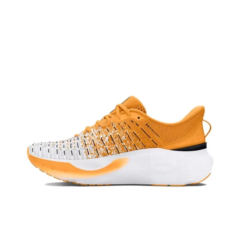 Under Armour Low Top Casual Running Shoes Women's Orange White
