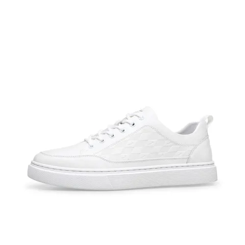 GIHO Кроссовки для скейтбординга Low Top Белые Мужские