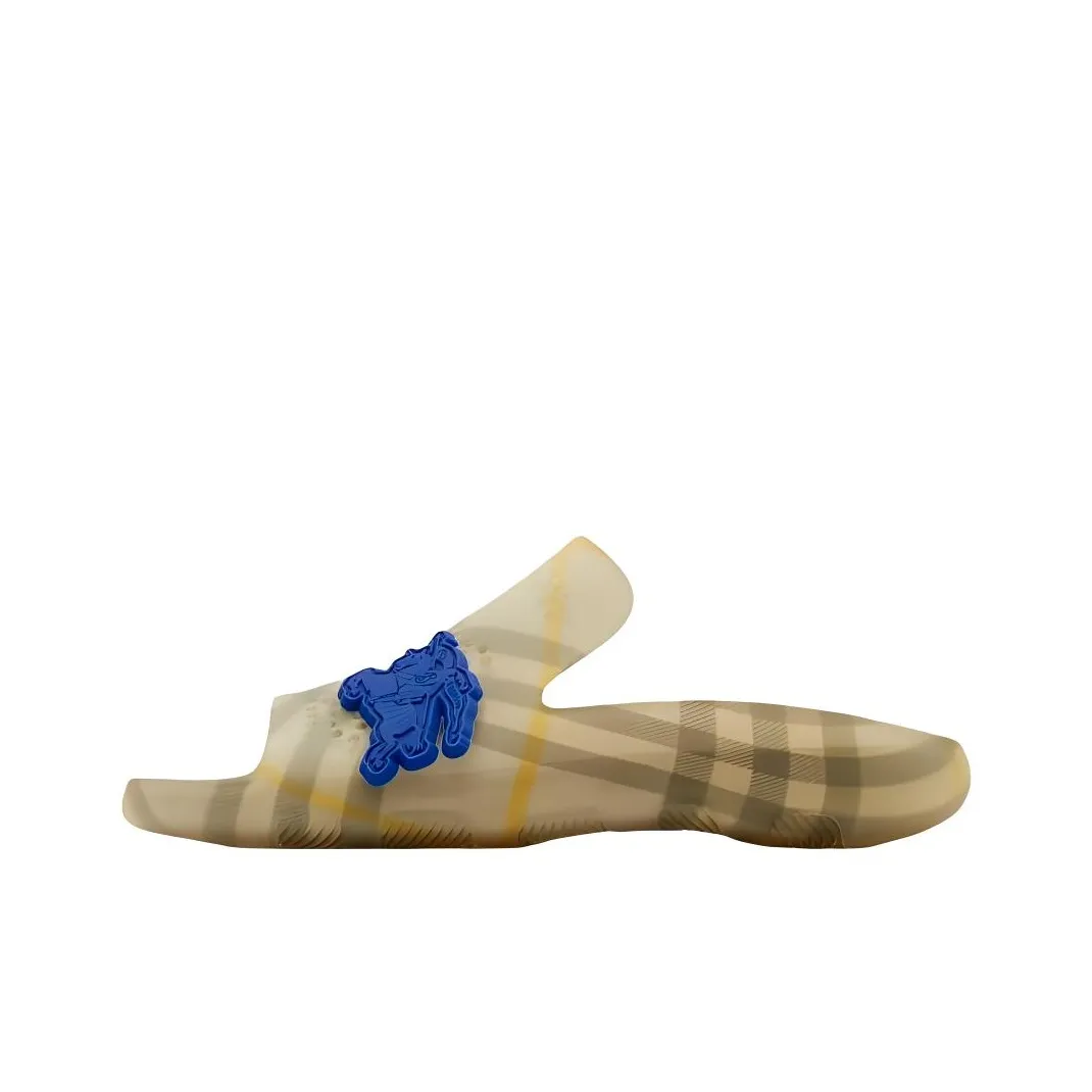 Burberry Slide Slippers Men's Beige
